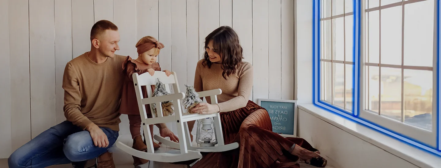 Sistema de alarma monitoreando un piso en una zona urbana